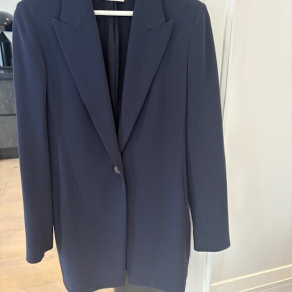 The Row Long Navy Blazer - size 6 - Picture 5 of 9